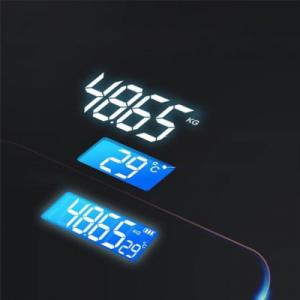 Waga łazienkowa Retoo Waga łazienkowa scale elektroniczna szklana lcd kg 13