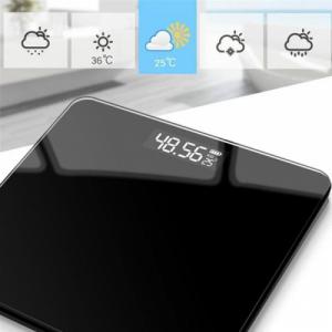 Waga łazienkowa Retoo Waga łazienkowa scale elektroniczna szklana lcd kg 15