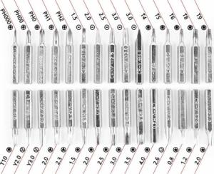 Retoo RETOO ZESTAW PRECYZYJNYCH ŚRUBOKRĘTÓW NARZĘDZI 32W1 13