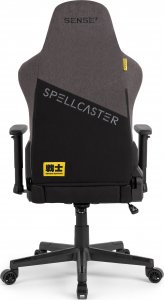 Fotel SENSE7 Spellcaster materiałowy Senshi Edition szary 8