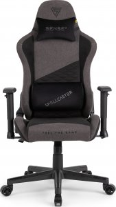 Fotel SENSE7 Spellcaster materiałowy Senshi Edition szary 2