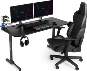 Biurko SENSE7 Nomad Basic czarne 140cm x 60cm 7