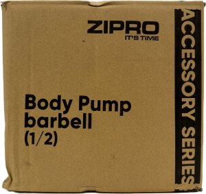 Zipro Sztanga Body Pump Black z zestawem obciążeń 20 kg 9