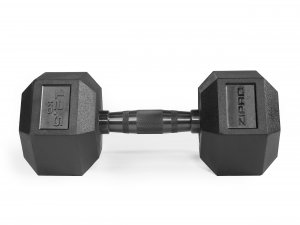 Zipro hantel HEX gumowany 1 x 12.5 kg 2