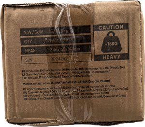 Zipro hantel HEX gumowany 1 x 15 kg 9