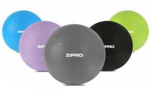 Zipro Piłka gimnastyczna Anti-Burst 55 cm szara 3