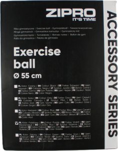 Zipro Piłka gimnastyczna Anti-Burst 55 cm fioletowa 5