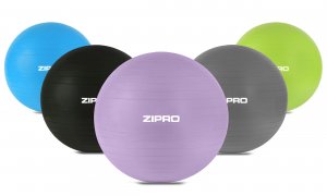 Zipro Piłka gimnastyczna Anti-Burst 65 cm fioletowa 3