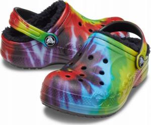 Crocs Ocieplane Dziecięce Buty Crocs Klapki Baya 30,5 1