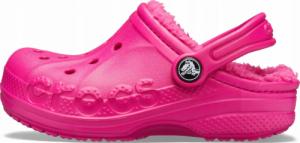 Crocs Cieplutkie Dziecięce Klapki z Futerkiem Crocs 32,5 5