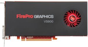 Karta graficzna AMD FirePro V5900 2GB GDDR5 (256 Bit) 2x DP, DVI-I (100-505843) 3