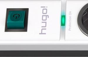 Listwa zasilająca Brennenstuhl Hugo! przeciwprzepięciowa 4 gniazd 2 m biało-czarna (1150610304) 2