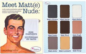 The Balm Paleta cieni Meet Matte Nude 25.5g 1