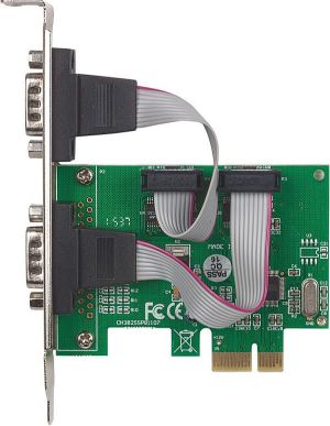 Kontroler Manhattan PCI-Express Portu Szeregowego 2x RS232/COM (152082) 3