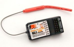 FlySky Odbiornik FS-R6B 6CH 2.4GHz (FS-R6B) 1