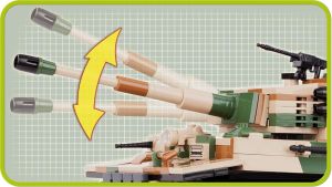 Cobi Armia Tiger PzKpfw VI Ausf. E - Czołg niemiecki (2487) 4