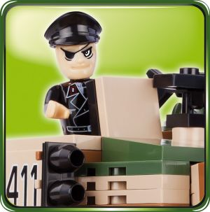 Cobi Armia Tiger PzKpfw VI Ausf. E - Czołg niemiecki (2487) 9