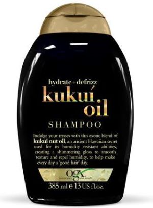 Organix Cosmetix Kukui Oil Shampoo szampon nawilżający z olejkiem z orzechów kukui 385ml 1