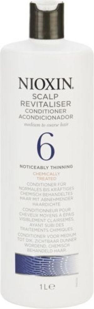 Nioxin System 6 Scalp Revitaliser Conditioner odżywka przeciw wypadaniu włosów grubych 1000ml 1