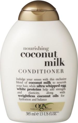 Organix Cosmetix Coconut Milk Conditioner odżywka z mleczkiem kokosowym 385ml 1