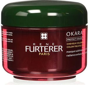 RENE FURTERER Okara Radiance Enhancing Conditioner maska wzmacniająca kolor do włosów farbowanych 200ml 1