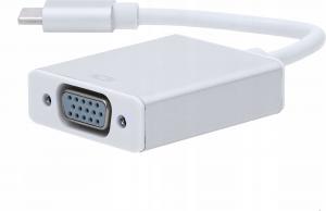 Adapter USB Pawonik USB-C - VGA Biały  (JL-CV01) 2
