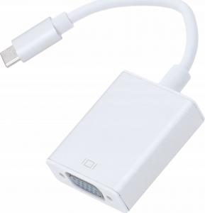 Adapter USB Pawonik USB-C - VGA Biały  (JL-CV01) 4