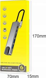 Stacja/replikator Pawonik USB-C (JL-CX06) 11