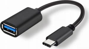 Kabel USB Pawonik USB-C - miniUSB Czarny 1
