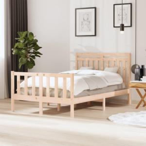 vidaXL vidaXL Rama łóżka, lite drewno, 120x200 cm (810425 814134) 1