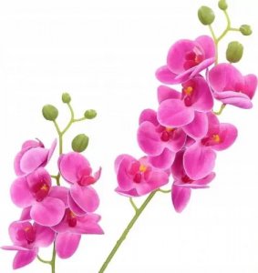 BTS Sztuczny storczyk kwiat gałązka ozdobna 75 cm 1
