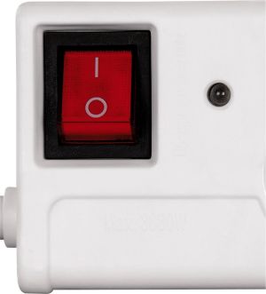 Listwa zasilająca Hama Socket Line przeciwprzepięciowa 6 gniazd 1.4 m biała (121947) 3