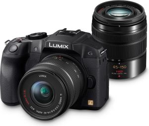 Aparat Panasonic Lumix DMC-G6 Kit black + 14-42 + 45-150 OIS (DMC-G6WEG-K) 1