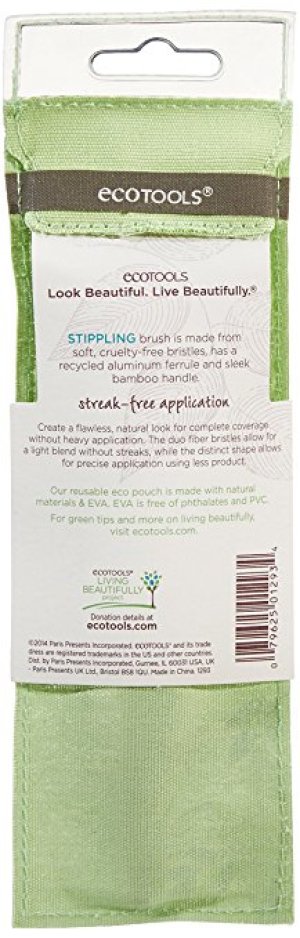 EcoTools Stippling pędzel do wykończenia makijażu 3