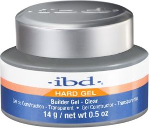 IBD Hard Builder Gel UV żel budujący Clear 14g 1