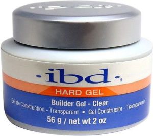 IBD Hard Builder Gel UV żel budujący Clear 56g 1