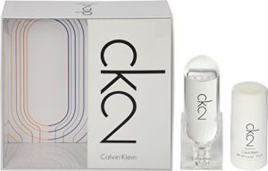 Calvin Klein CK2 Zestaw EDT 100ml + 75ml Deostick 1
