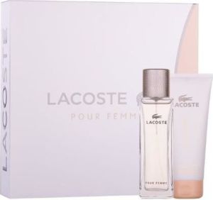 Lacoste Pour Femme Zestaw dla kobiet EDP 50ml + 100ml Balsam 1