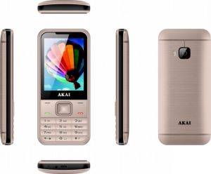Telefon komórkowy Akai Złoty (PHA-2890) 2