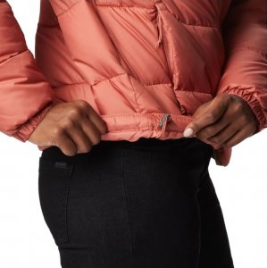 Columbia Kurtka damska Puffect Color Blocked Jacket Dark Coral, Pea r.M 8