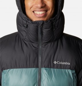 Kurtka męska Columbia Pike Lake Hooded turkusowa r. XL 7