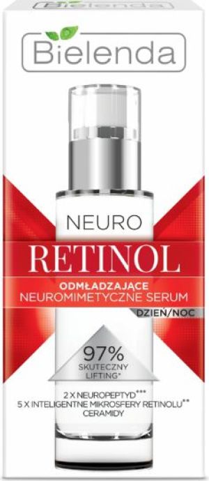 Bielenda Neuro Retinol Serum neuromimetyczne odmładzające na dzień i noc 30ml 1