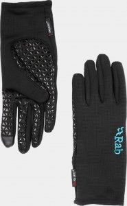 Rab Rękawiczki damskie Power Stretch Contact Grip Gloves Wmns Black r. XS (QAH-54) 1