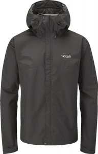 Kurtka męska Rab Downpour Eco Jacket czarna r. M 1