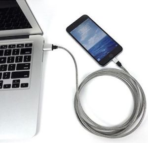 Kabel USB Fuse Chicken Lightning 2m stalowy 3