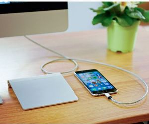 Kabel USB Fuse Chicken Lightning 2m stalowy 4