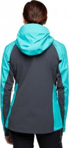 Black Diamond Kurtka damska W Dawn Patrol Hybrid Shell Dark Patina r. L 2