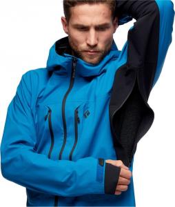 Kurtka męska Black Diamond Dawn Patrol Hybrid Shell niebieska r. S 4