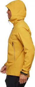 Kurtka męska Black Diamond Dawn Patrol Shell żółta r. S 2