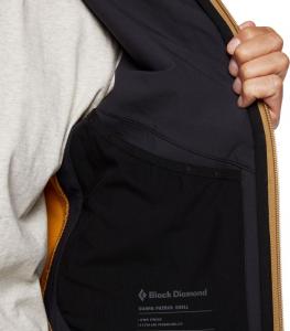 Kurtka męska Black Diamond Dawn Patrol Shell żółta r. S 4